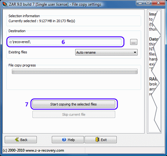 zar x license code